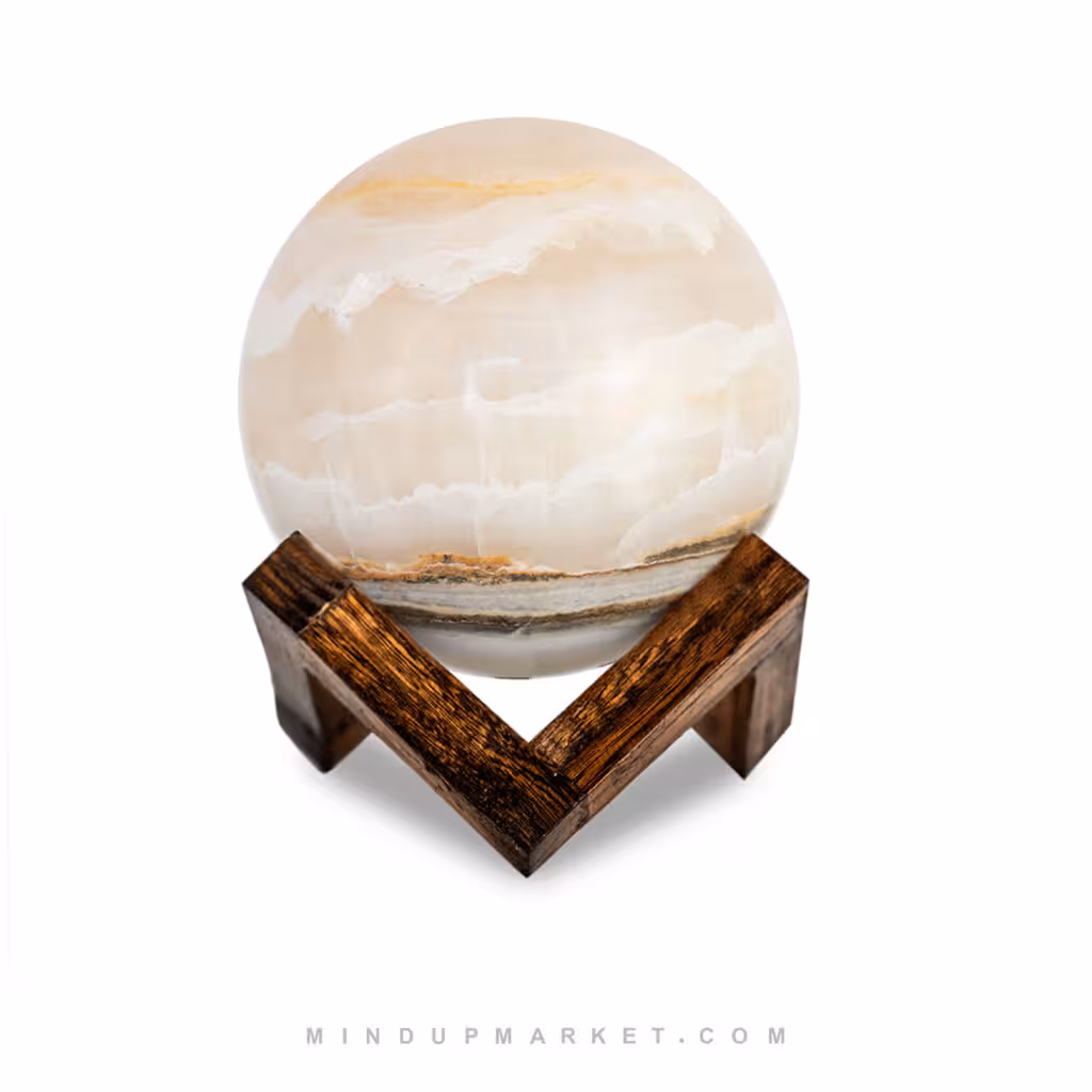 گوی مرمر چراغ خواب کد 57