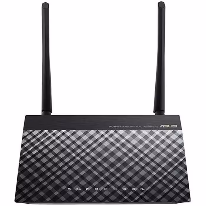 مودم روتر بی سیم N300 ایسوس سری  ADSL2 مدل DSL N14U
