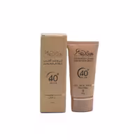 ضدآفتاب کرم پودری انواع پوست بژ طبیعی spf40 مدیسان