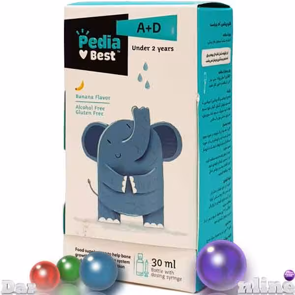 ویتامین آ د پدیابست قطره30میلی لیتری