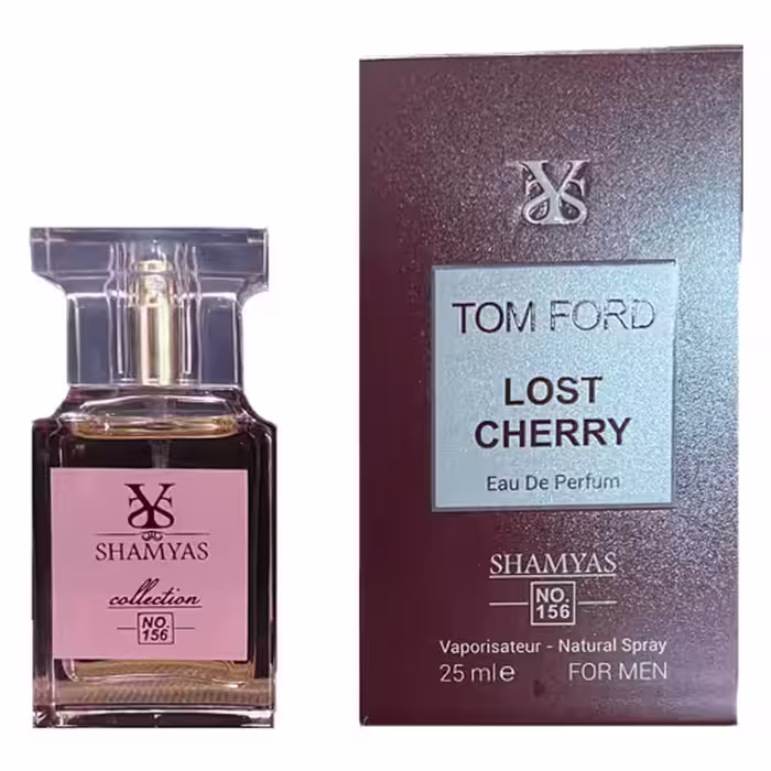 ادکلن عطر مینیاتوری مردانه لاست چری تام فورد  شمیاس SHAMYAS TOM FORD Lost Cherry 25ML