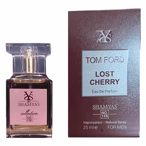 ادکلن عطر مینیاتوری مردانه لاست چری تام فورد  شمیاس SHAMYAS TOM FORD Lost Cherry 25ML