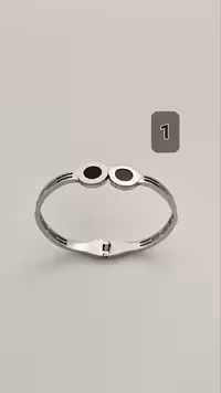 دستبند بنگل استیل _کد 1577