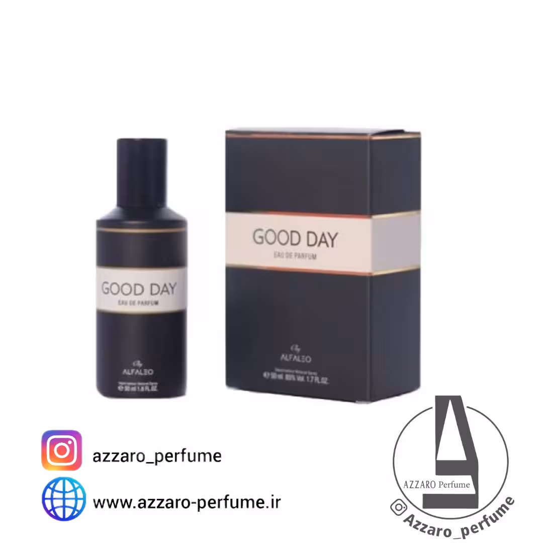 ادکلن زنانه گودگرل Good Day برند آلفالئو حجم 50 میل