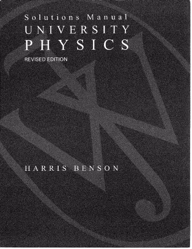 خرید و دانلود نسخه کامل کتاب University Physics, Solutions Manual