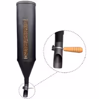 سیلو فلزی قهوه استوانه ای مشکی