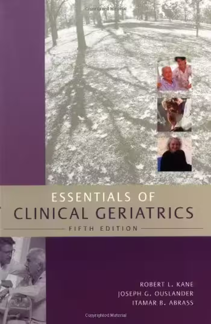 خرید و دانلود نسخه کامل کتاب Essentials of Clinical Geriatrics
