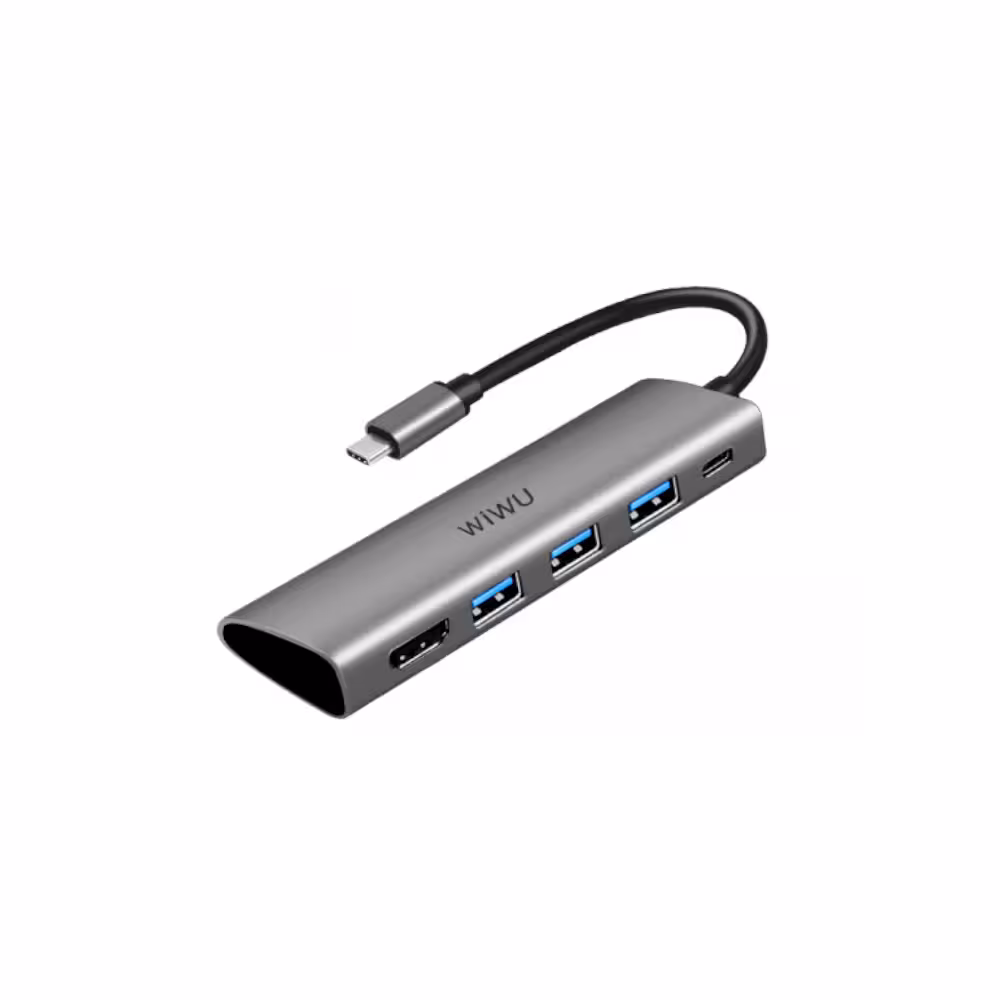 هاب 5 پورت ویوو مدل WiWU Alpha A531H
