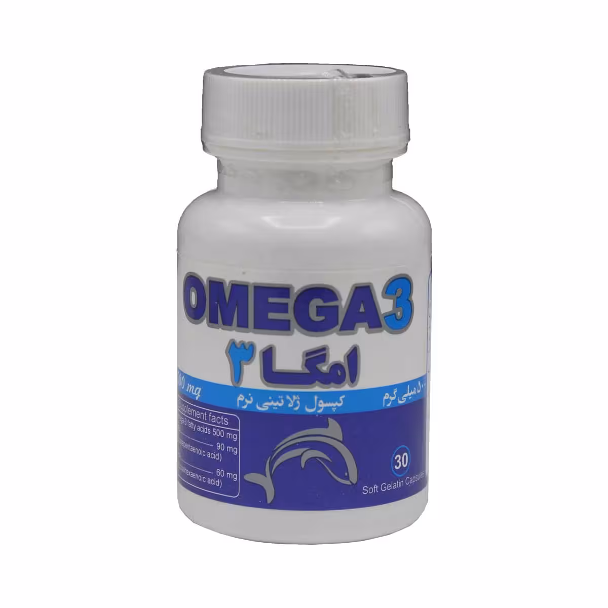 کپسول امگا 3 500 میلی گرم دانا 30 عددی
