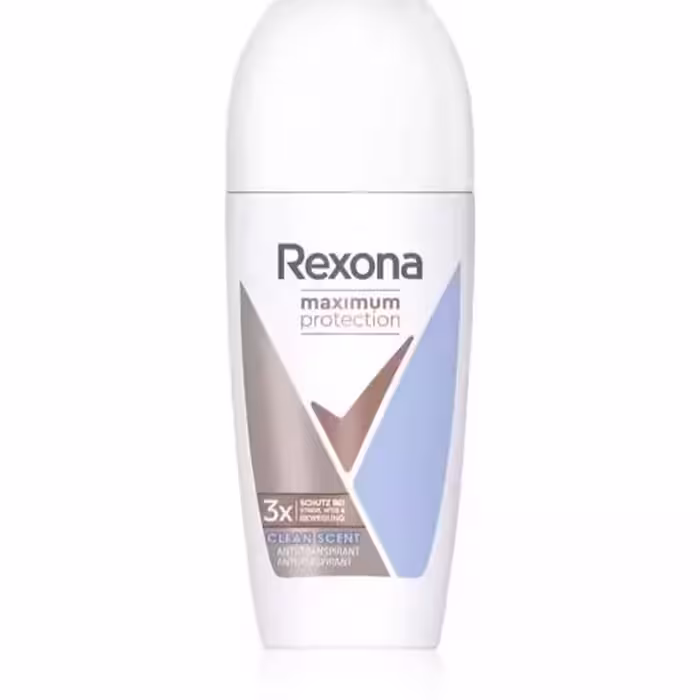 دئودورانت ضد تعریق زنانه رکسونا مدل Clean Scent محافظت 3 برابر قوی حجم 50 میل