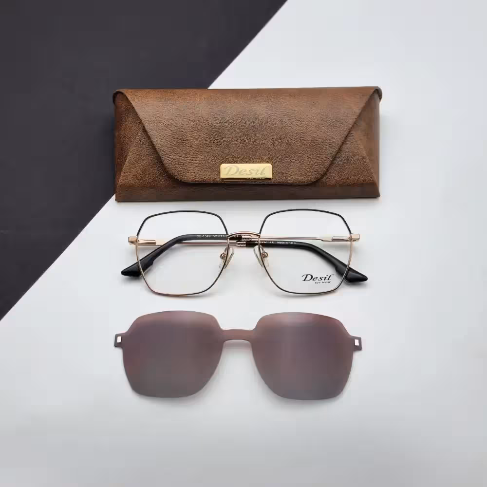 عینک طبی کاوردار دزیل مدل 1549c1