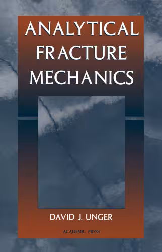 خرید و دانلود نسخه کامل کتاب Analytical Fracture Mechanics