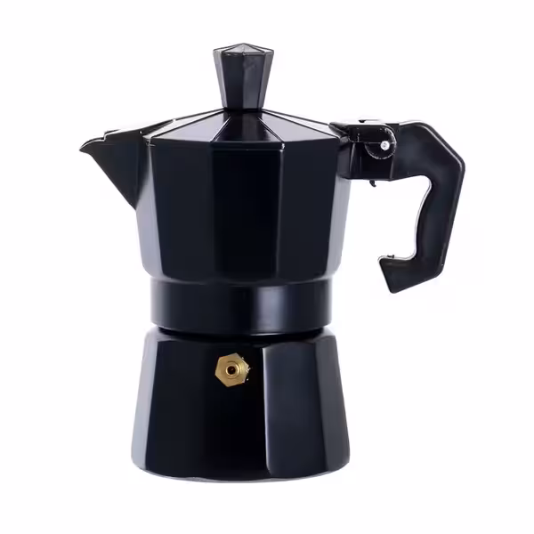 قهوه جوش و موکاپات 2 کاپ مشکی