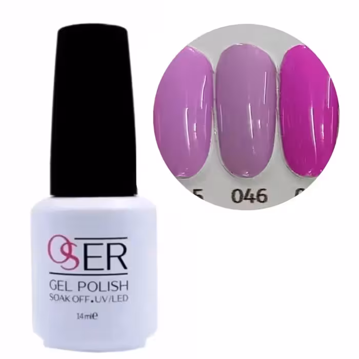 لاک ژل ناخن اوسر شماره 046 OSER GEL PULISH