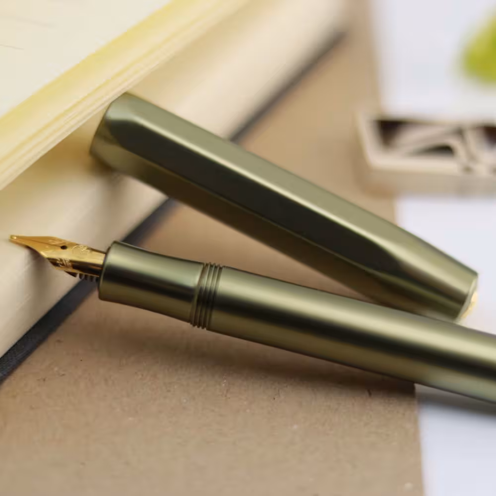 خودنویس کاوکو کالکشن زیتونی KAWECO Collection FP Olivine