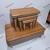 ست میز جلو مبلی و عسلی سه عددی مدل ویهان