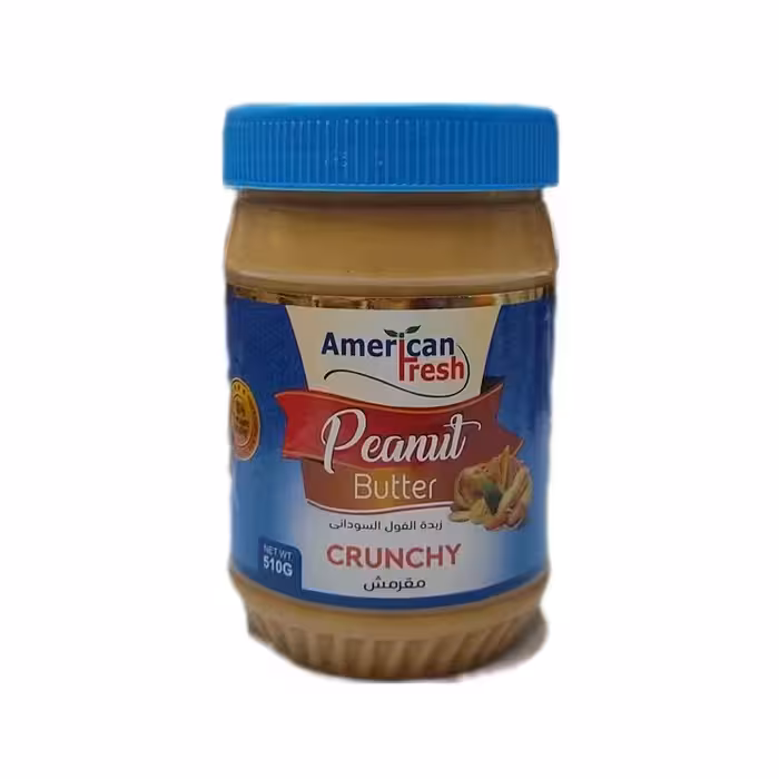 کره بادام زمینی کرانچی امریکن فرش 510 گرم