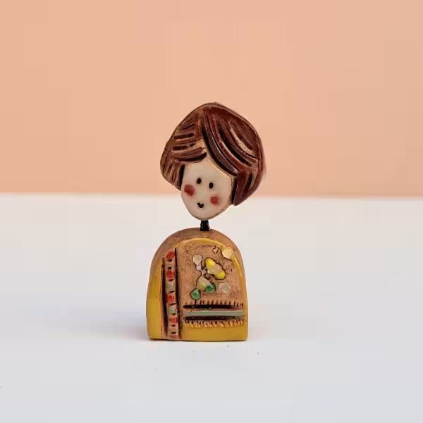 مجسمه سفالی کودک طرح بیست و سه