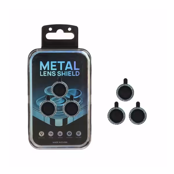 محافظ لنز رینگی نگین دار ایفون 14پرومکس iPhone 14 pro max