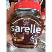 شکلات صبحانه تلخ سارلا (Sarelle ) کرم کاکائو فندقی شیشه 350 گرمی ترکیه | amazonchi