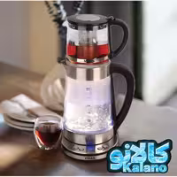 چایساز شیشه ای روهمی دیجیتال مشکی ویداس 2086