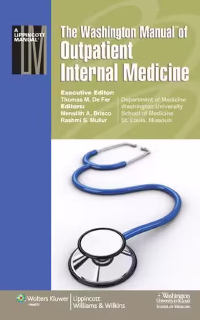خرید و دانلود نسخه کامل کتاب The Washington Manual® of Outpatient Internal Medicine