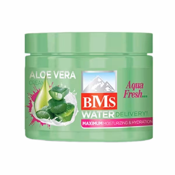کرم مرطوب کننده بی ام اس مدل ALOE VERA حجم 200میلی لیتر