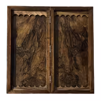 تخته نرد و شطرنج چوب گردو سنندج کد z140009