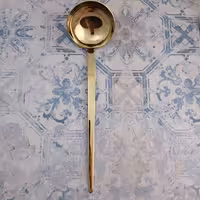 ملاقه سوپ مدل هارمونی طلایی