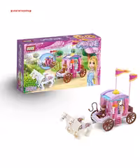 لگوی کالسکه پرنسس 142 قطعه GUDI کد 9009