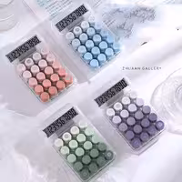 ماشین حساب شفاف Runzon دکمه طیف رنگی