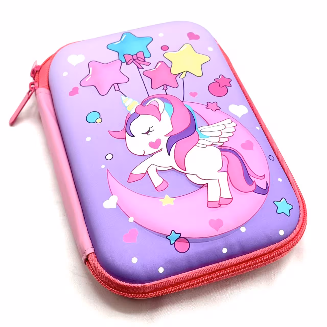 جامدادی تبلتی دخترانه طرح یونیکورن رنگین کمان