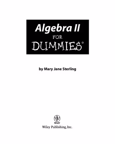 خرید و دانلود نسخه کامل کتاب Algebra II For Dummies