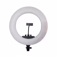 رینگ لایت MILOOK مدل RM-480 II به همراه پایه نور تاشو با قدرت 100 وات