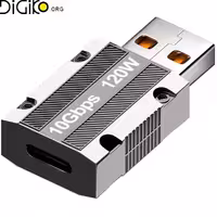 تبدیل TYPEC مادگی به USB3.0 نری 120 وات مینی تک