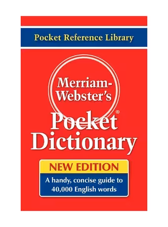Merriam-Webster's Pocket Dictionary