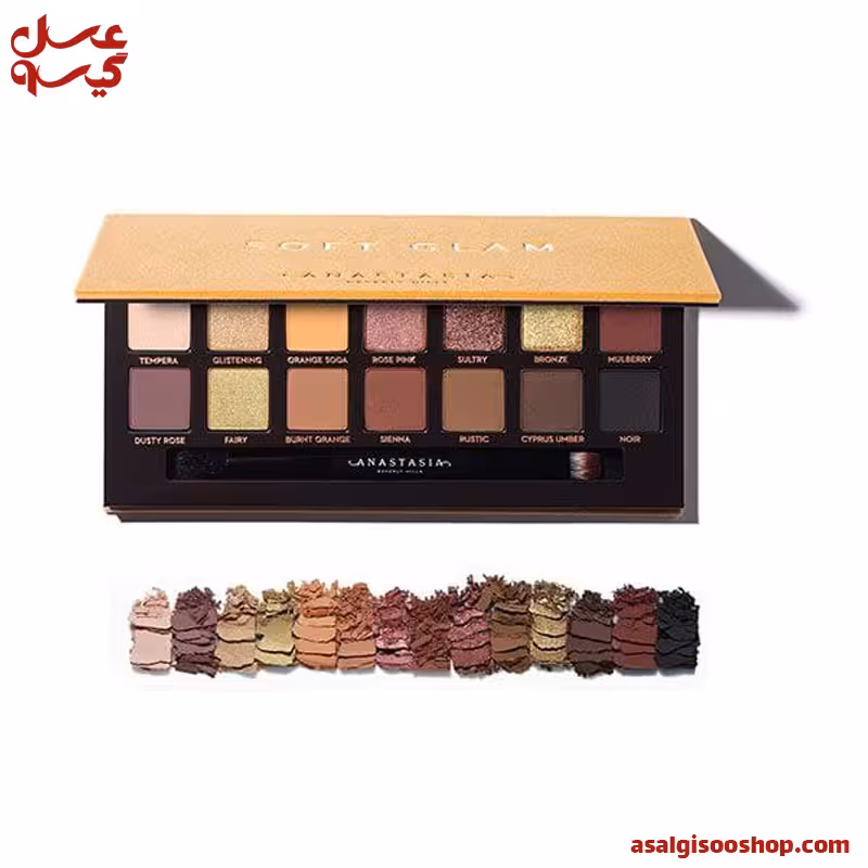 سایه سافت گلم آناستازیا مدل Soft Glam-کد1104