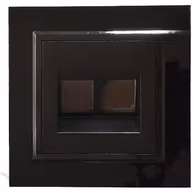 کلید و پریز برلیان پلکسی مشکی - سوکت-شبکه-cat6cat6