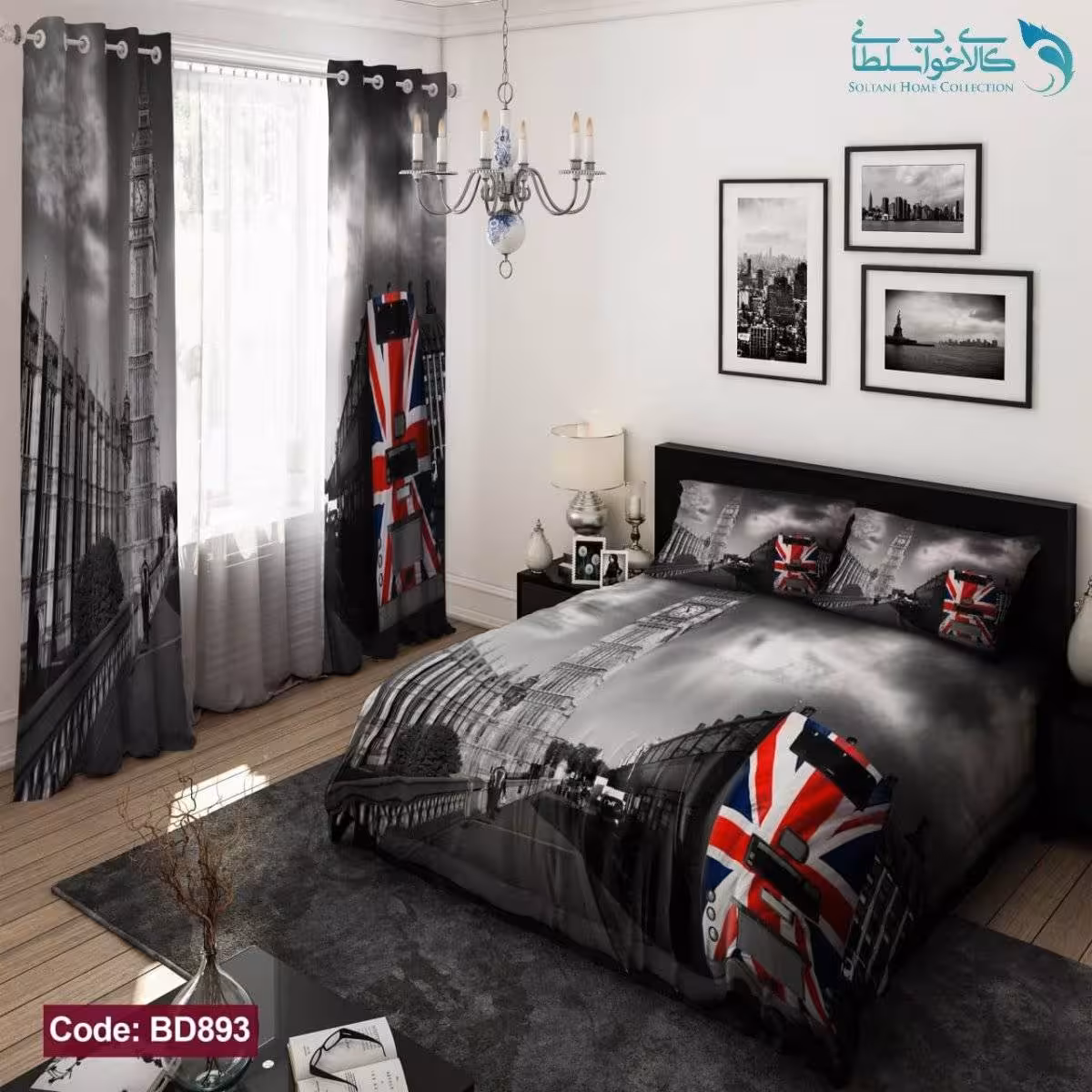 روتختی طرح قطار دو نفره کد BD893