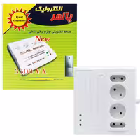 محافظ برق صوتی تصویری 4 خانه پالمر با کابل 1 متری