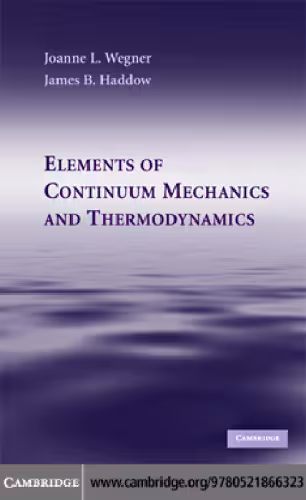 خرید و دانلود نسخه کامل کتاب Elements of Continuum Mechanics and Thermodynamics