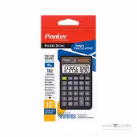 ماشین حساب جیبی10رقم2صفرپنترکدDC107-10