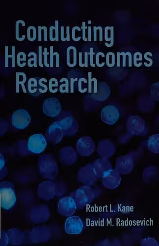 خرید و دانلود نسخه کامل کتاب Conducting Health Outcomes Research