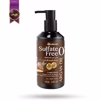 شامپو مو واشامی washami مدل بدون سولفات آرگان sulfate free argan حجم 500 میلی لیتر   (اورجینال)