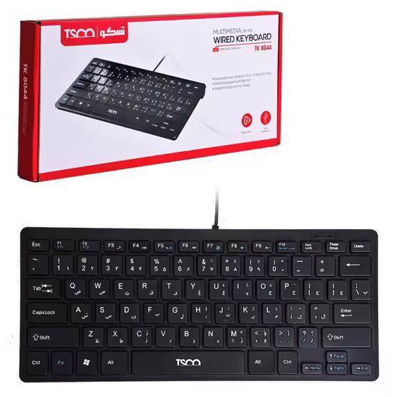 کیبورد تسکو مدل TK 8044