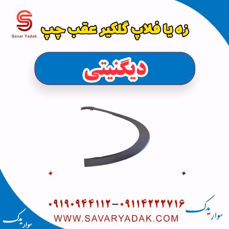 زه یا فلاپ گلگیر عقب چپ دیگنیتی