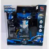 ماشین بوگاتی تبدیل شونده به ربات کنترلی شارژی 4 کانال