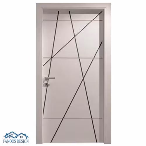 درب اطاقی MDF با رنگ پلی اورتان کد 1512