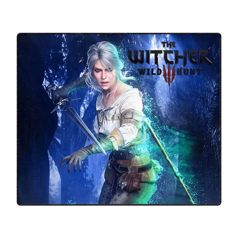 ماوس پد گیمینگ طرح The Witcher 3 Ciri