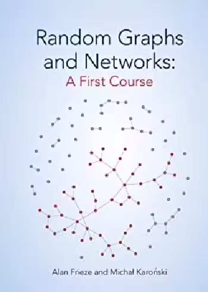 خرید و دانلود نسخه کامل کتاب Random Graphs and Networks: A First Course
